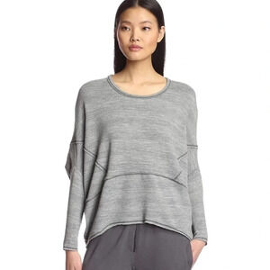 NWT Lola & Sophie Variegated Stripe Dolman Sweater